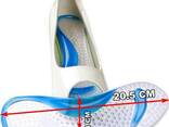 Силиконовые стельки для женской обуви с продольным супинатором 1 пара. Valgus PRO PL