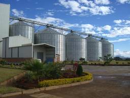 Силос с плоским днищем