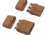 Силовой разъем штекер MR30 трехконтактный (пара) 3pin MR30-m MR30-f - фото 3