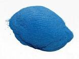 Синий светящийся пигмент ТАТ 33, синий днем, синий ночью. - фото 1