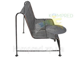 Скамья со столиком Арт Сити 920х850х730мм без покрытия Kompred OL910