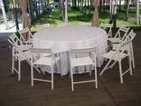 Скатертина в оренду, кругла скатертина 330см - фото 2