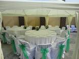 Скатертина в оренду, кругла скатертина 330см - фото 3