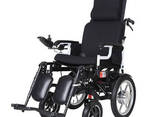 Складная электрическая коляска для инвалидов Mirid D-806. Литиевая батарея.