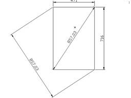 Скло на трактор