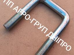 Скоба переднего кронштейна 2М16х74х90/35.56. Ц9ХР КРН