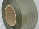 Лента полипропиленновая 16 х 1 мм – 1,1 км (зёленая) Ø. .. - фото 1
