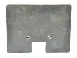 Скребок резиновый Клаас/Claas 154х120х11 (Tagex) | VAGO. ..