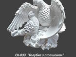 Скульптура " Голубка з пташеням" - фото 1