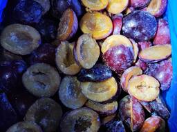 Слива половинка, шоковая заморозка, Украина