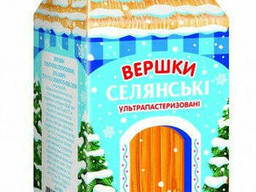 Сливки Селянские ультрапастиризованные 33% ( 500 г)