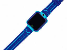 Смарт-часы KID Watch Детские Умные часы GPS+WiFi с влагозащитой IP67 Синие с голубым