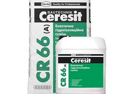 Смесь Ceresit CR 66 гидроизоляция эласт. 2-х компонентная, 17,5кг, 5л