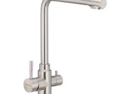 Смеситель для кухни с вых. для питьевой воды Mixxus SUS 021 (SS2817)