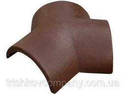 З'єднувач потрійний ONDO Marron (коричневий)