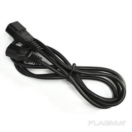 Соединительный шнур питания С13/С14 05VV-F 3x0.75 (3,0м) черный