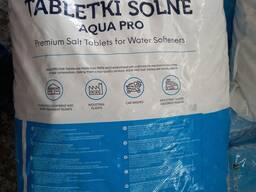 Соль таблетированная AquaPro/Qemetica 25 кг (Польша)