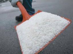 Соль техническая для посыпки дорог в мешках по 50 кг