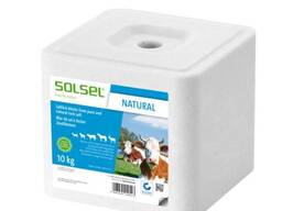 Соляний блок SOLSEL Natural 10 кг