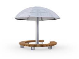 Солнцезащитный навес в виде зонта