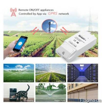 Sonoff G1 GPRS/GSM/WiFi беспроводное модуль реле таймер