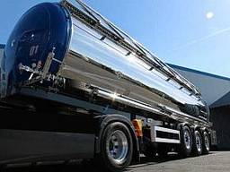 Перевозка масла подсолнечного. услуги автоцистерны