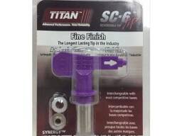 Сопло для краскопульта Titan SC-6 fine finisg tips SYNERGY FINISH Сопло для краскопульта