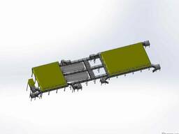 Сортировочная линия для твёрдых бытовых отходов 250 тыс. тонн