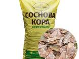 Сосновая кора средняя 30-60 мм мешок 40 л - фото 2