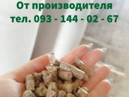 Пеллеты из сосны повышенной плоности 8мм Киев