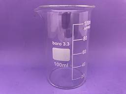 Стаканы мерные, лабораторные, обьем 50,100, 250, 400, 600, 800,1,2 ,3,5 л.