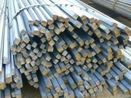 Стальной квадрат 16 - 250 мм сталь 40Х