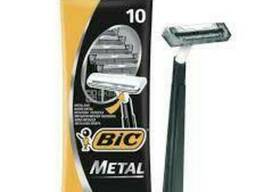 Станок для бритья Bic Metal 1-лезвие 10 станков