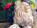 Статуя скульптура Льва из полимерного бетона - фото 2