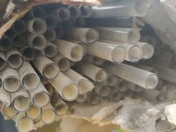 Стеклянные кварцевые трубки длина 2500мм. диаметр 45мм. -150шт. по 350грн/шт