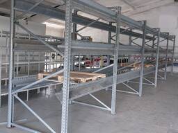 Стелажі стелажа система drive in ангари секції стелажів