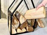 Стелаж для дров у формі будиночка в стилі мінімалізм в Україні - фото 1