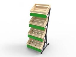 Стеллаж для ящиков 02-06-6