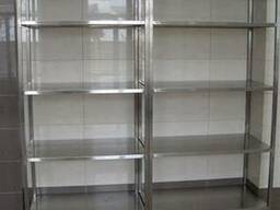 Стеллаж кухонный нержавеющий для кафе