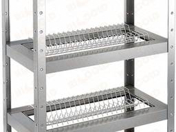 Стеллаж нержавеющий для сушки посуды