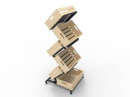 Стеллаж стойка 02-04-6