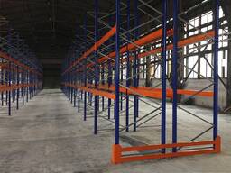 Стеллажи паллетные б/у. Стелажі палетні, складські б/в. Різні комплекти.