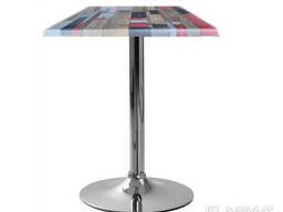 Стіл барний квадратний Вега70MUL 70*70 см різнокольоровий верзаліт