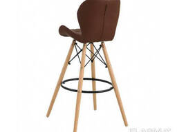 Стілець барний високий коричневий Стар Н барний високий коричневий