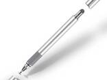 Стилус ручка Fonken Universal 2 в 1 для планшетов и смартфонов Silver (Код товара:28557)