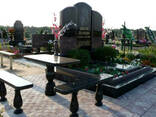 Лавочка из гранита - фото 1