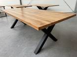 Стол loft Мебель из массива дуба лофт для ресторанов, кафе, офисов - фото 2
