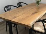 Стол loft Мебель из массива дуба лофт для ресторанов, кафе, офисов - фото 5