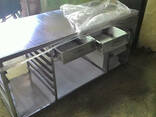 Стол производственный из нержавеющей стали - фото 1