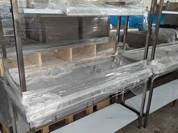 Столи мийки полки із нержавіючої сталі бу та нові в наявності